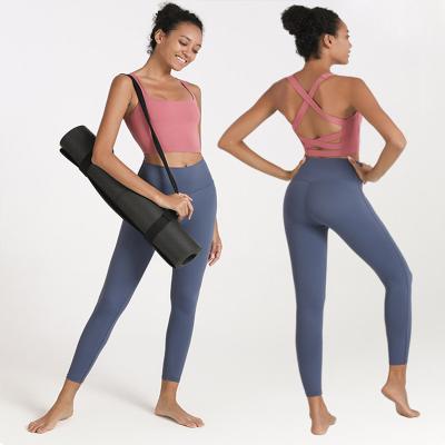 China DS-03 Wholesale Sports Breathable Fitness Yoga Clothes Can Be A Drop Shipping High Quality Nylon Yoga Clothes Fitness Clothes for sale