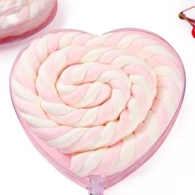 China Normal Wholesale Candy Customization Heart Shaped Marshmallow for sale