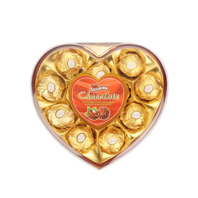 China Factory Valentine's Day Chocolates Custom 12 Chocolate Ball Heart Shaped Gift for sale