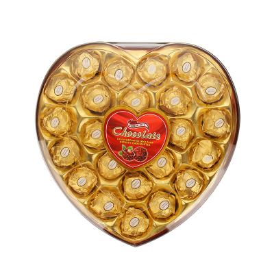 China 24PCS Chocolates Valentine's Day Wholesale Price Chocolates Heart Shaped BALL for sale