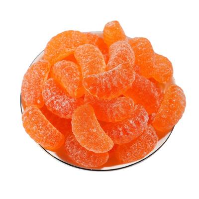 China Lucky Orange Soft Candy Fruit Big Flavor Large Flavor Orange Soft Fruit Bulk Normal Wholesale Customized Orange Snacks Office Leisure Office Leisure Candy for sale