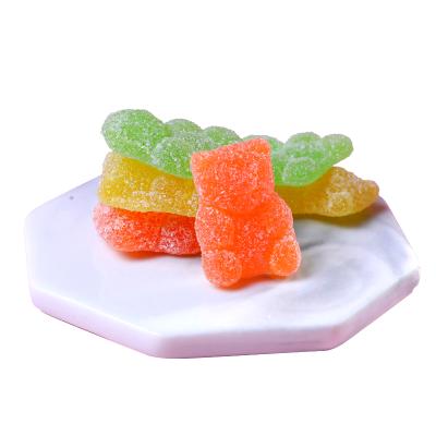 China Natural Bear Candy Mixed Fruity Cartoon Candy Students Kids Soft Candy Snacks for sale