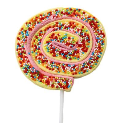 China Multi-flavored fruity candy children's cotton lollipops candy normal factory direct sales for sale