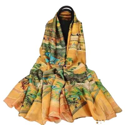 China Wholesale Custom Printed Large Scarf 180*90cm Women's Fashion Long Scarf Beach Towel Shawl for sale