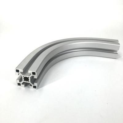 China door & 2020 Window Aluminum Extrusion Profile CNC Bent CE Aluminum Profile T Slot Aluminum Profile Bending for sale