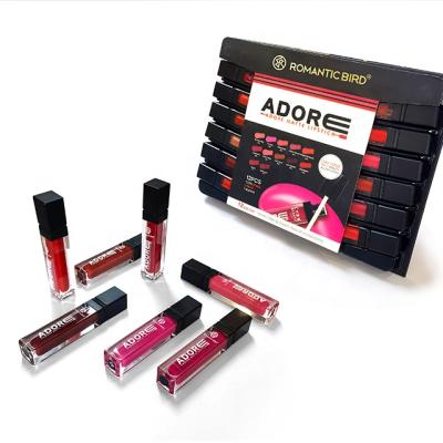 China Private Label Bird Makeup Waterproof Romantic Unique Lip Gloss Glitter Colorful Liquid Lipstick Maker for sale