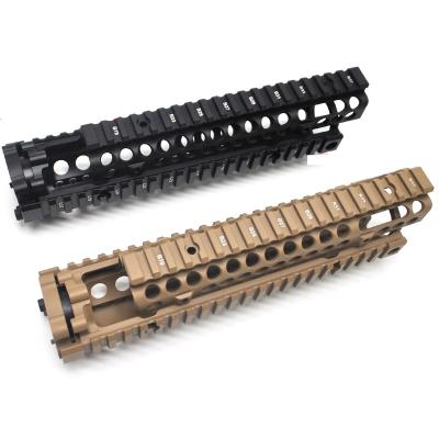 China .223/5.56 Aplus Two-Piece Design 9.6 Inch Optional Black Drop-In /FDE Quad-Rail For MK18 Interface System To Fit .223 CAL. for sale