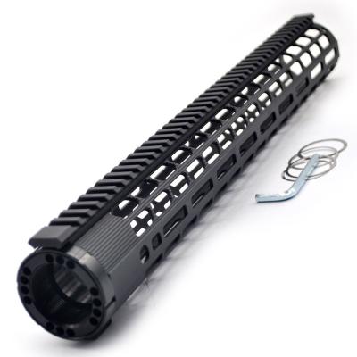 China M-LOK Black 17 Inches Ultralight Free Float M-LOK Handguard for .308/7.62 Rifle with AR-10 and LR_308 Rail Mount System Fits for sale