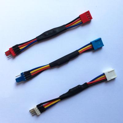 China PVC insulated four-pin computer cpu fan pwm deceleration cable temperature control speed drop cable F60 speed cable for sale