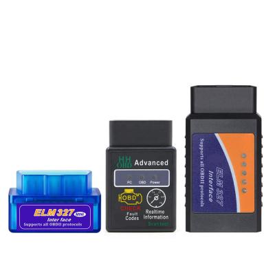 China Standard Car Fuel Consumption Meter Car Computer Vehicle Detector ELM327 BT OBD2 V2.1 Diagnostic Scanner for sale