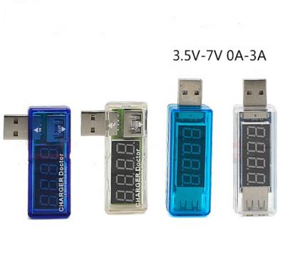 China USB Charging Current Ammeter / Voltage Voltmeter USB Tester Can Detect USB Device 53*35*14mm for sale