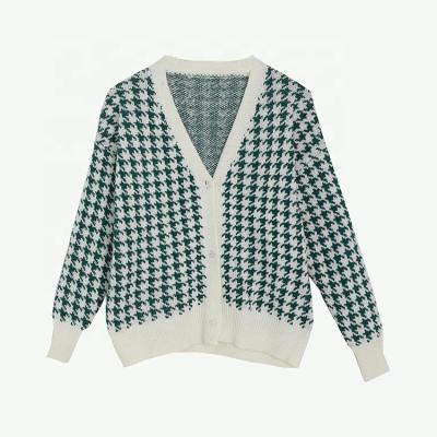 China Breathable Crop Cardigans Sweater Women Plus Size Sweater Hand Knit Sweater Product Flunlona for sale