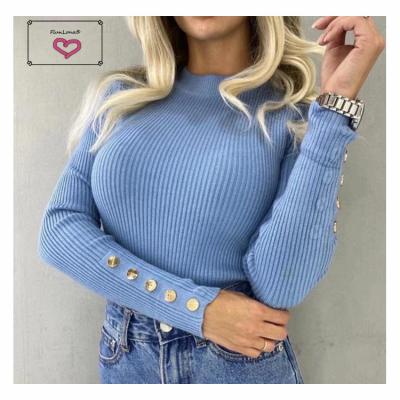 China Breathable Women Sweater Turtle Neck Sweater Knitted Wool Turtle Neck Custom Sweater for sale