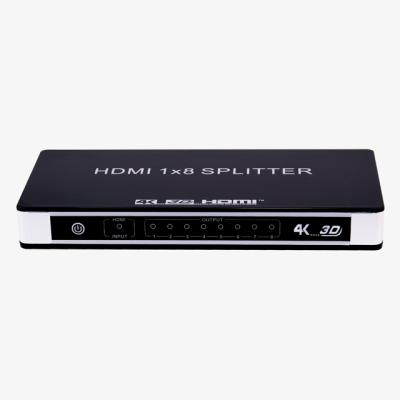 China 1x8 Plastic or Iron HDMI Splitter with 1 Input 8 Output HDMI 1.4 Support 4K@30Hz CCE ARC for sale