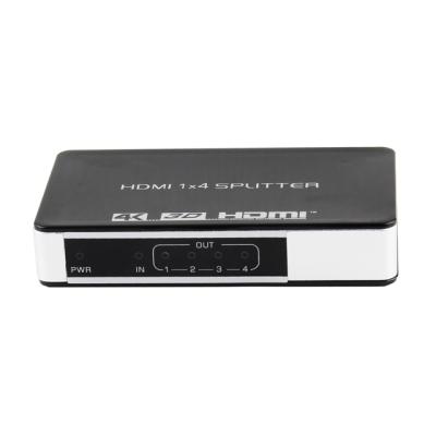 China 1 HDMI input 4 HDMI output 1 to left 4out HDMI splitter 4 HDMI audio video splitter multiplier box for sale