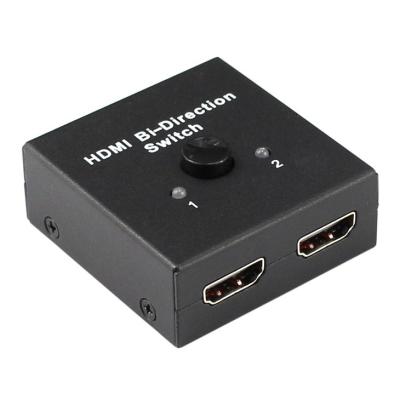 China HDMI Switcher 4K HDMI AB Splitter Selector Box Changer Bi-Directional Hub 2x1 or 1x2 HY-4201-V0-A for sale