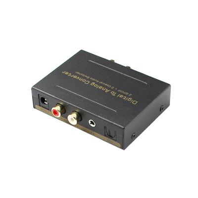 China With SPDIF / Toslink Switch Box 3x1 Audio 3 Ports Digital Decoder To Analog Converter HY-0201-03 for sale