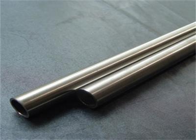 China Schedule 80 Titanium Alloy Pipe , Thin Wall Titanium Tubing Bright Color for sale