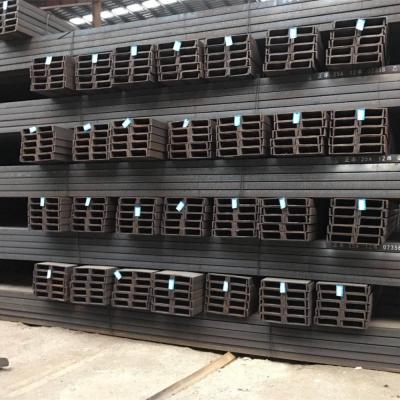 China Channel Steel Sizes/JIS standard Hot Rolled 100*50*5.0 mm U type Channel Steel black for sale