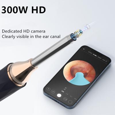 China Outdoor Camera Wireless Smart Visual Electronic Soft Spiral Endoscope Tool Ear Wax Remover Ear Picker Ear Spoon for sale