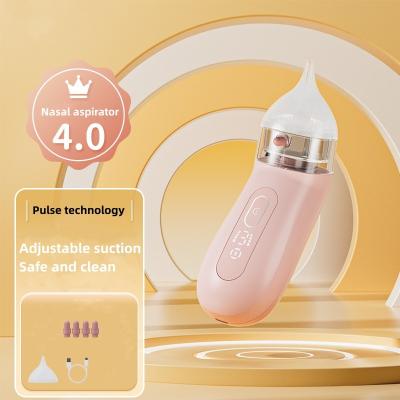 China Protect Baby 3 Level Electric Baby Nose Aspirator Charging Type-C Easy To Disassemble And Clean Adjustable Suction Strength for sale