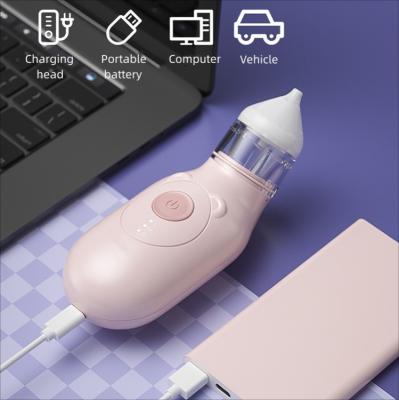 China New Car Nose Cleaner Electric Baby Nasal Aspirator Vacuum With 3 Adjustable Electric Nasal Aspirator Baby Nasal Suction Nasal Aspirator for sale