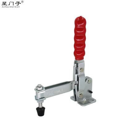 China Galvanized Iron HS Woodworking DIY Tool Heavy Duty Quick Release Adjustable Clamp Ch 13002B Vertical Toggle Clamp GH-13002-B for sale