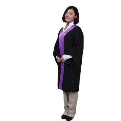 China School Manufacturer Supply Cheap 100% Polyester Color Women Graduation Dress for sale