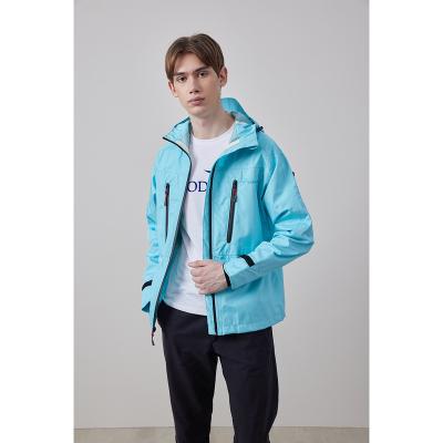 China 2021 New Modern Polyester Regular Light Blue Windproof Indoor Jacket For Boys for sale