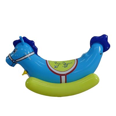 China Ergonometric and Multifunctional Inflatable Toy Ergonometric and Multifunctional Water Sprinkler Rocking Horse Rider Toy with Led Igniting Blue Tooth for sale