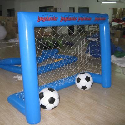 China Outdoor Exercising Sportintg Playing Inflatable Soccer Door Inflatable Soccer Goal for sale