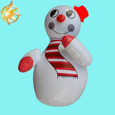 China Nylon Christmas Party Inflatable Snowman Model Does Not Fall On Children's Toys for sale