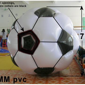 China Sports Toys Custom PVC / TPU Inflatable Bumper Ball Inflatable Hamster Ball for sale