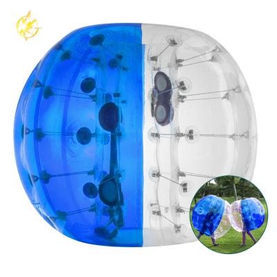 China Portable Inflatable Kids Bumper Kids Inflatable Zorbing Body Ball PVC/TPU Bubble Game Outdoor Ball for sale