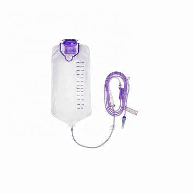 China Convenient Disposable Gravity Pump Enteric Feeding Bag for sale