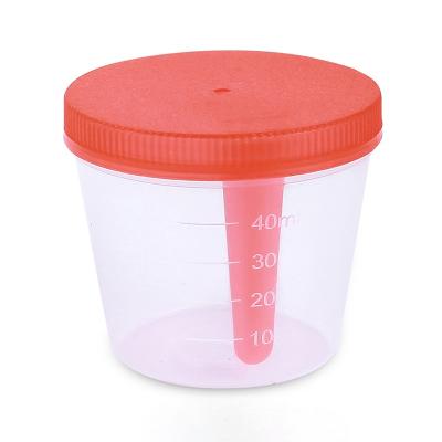 China Easy Medical Pharmacy Collection Sample Container Urine Cup With Factory Price for sale