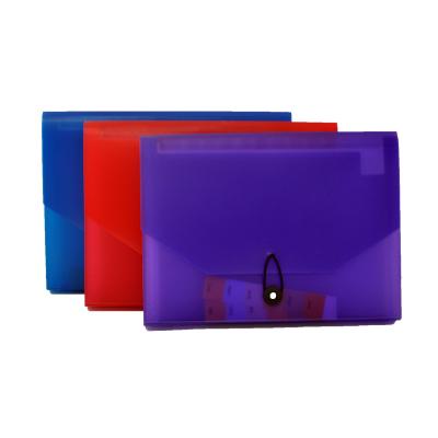 China Office School A4 Stationery Expanding 13 File Organization Pockets File Expansion Envelope Plastic Folder for sale