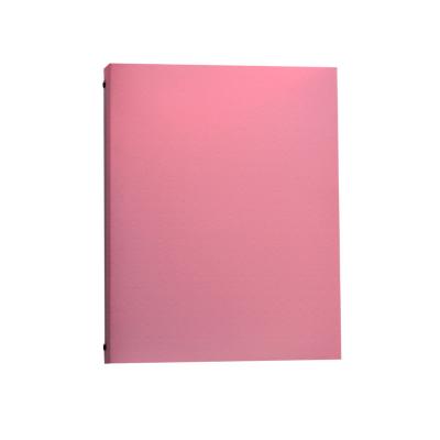 China Office School Stationery A4 Color Assorted Color PP File Folder 2 Hole Plastic Ring Binder For Document for sale