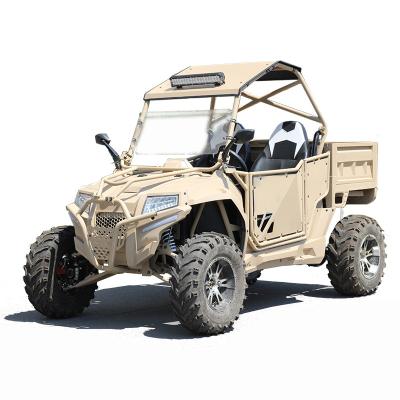 China Croc Power Go Carts 25x8-12/25x10-12 Gas Powered Adults Cuatrimoto 4x4 Gas Powered Adults 400cc Axle Drive Farm UTV Off-Road Vehicles for sale