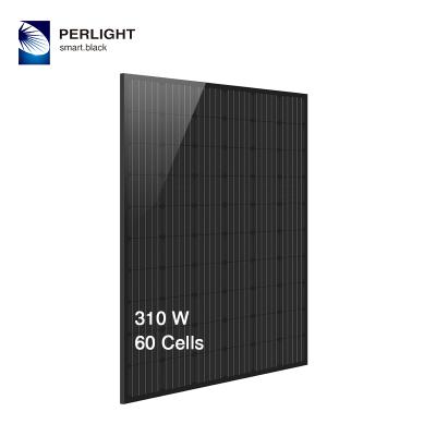 China Silver Perlighr Solar Panel 5BB 310M Mono Solar Panel / Solar Black 330W Mono Solar Module for sale