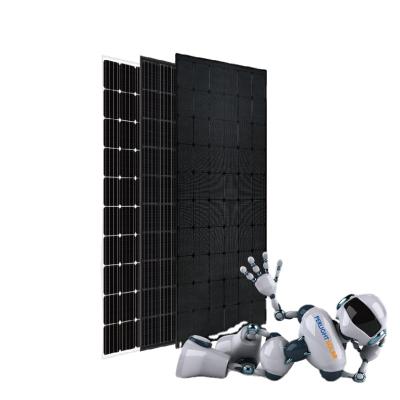 China Fotovoltaicos de solares de placas panel monocrystalline345watts module 330W aluminum alloy black mono solar frame black for sale