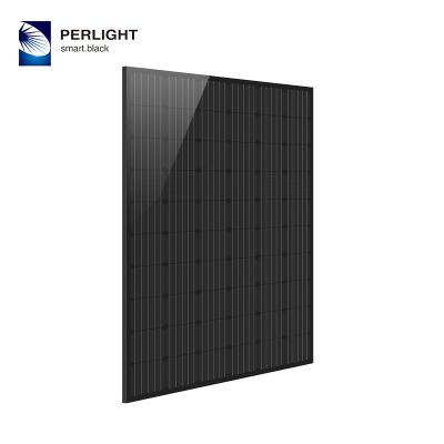 China 300 Module Solar Panels China 310W 300 Watt Black Mono Solar PV Panel Home System Solar Panel High Efficiency for sale