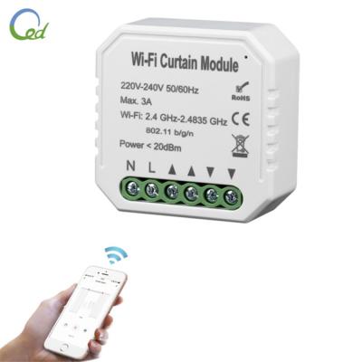 China Open-end by app or smartphone voice or rf remote control cheap wireless smart switch 2 year warranty in roll blind wifi smart module curtain for sale