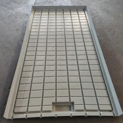 China factory price greenhouse nursery plastic flood tray 4'x8' ebb and flow propagation flood table system for sale