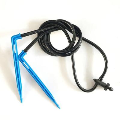 China garden drip irrigation agriculture system orchard flower drip irrigation two-branch drip arrow for sale