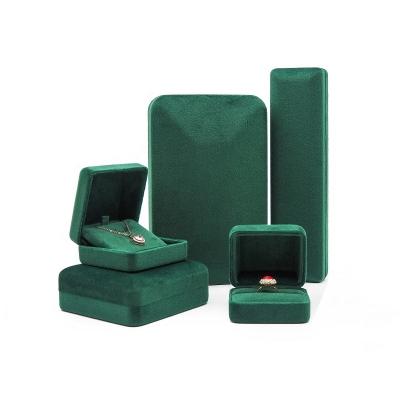 China Jewerly Storage Velvet Proposal Package Ring Box Trinket Ring Jewelry Box Professional Design For Jewelry Box for sale