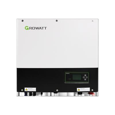 China Growatt SPH 4000-10000TL3 BH-UP 120V ups smart hybrid solar inverter with battery 505*453*198mm for sale