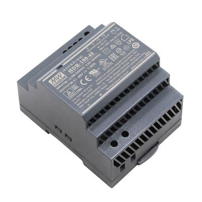 China Medium Size Sink HDR-100-48 48V 100Watt 12V 15V 24V-12V Ultra Slim AC DC Power Supply For Industrial Automation for sale