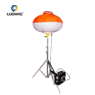 China ROAD 3.5m Portable Manual Lifting Led Balloon Light Tower for sale