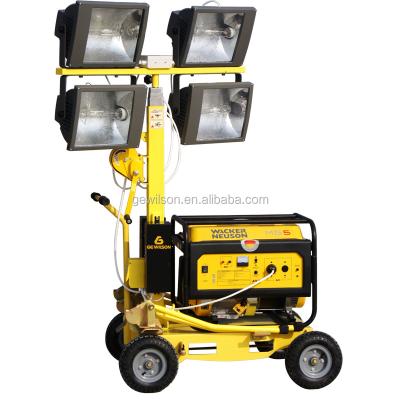 China ROAD Gasoline or Diesel Generator Telesctopic Light Tower for sale